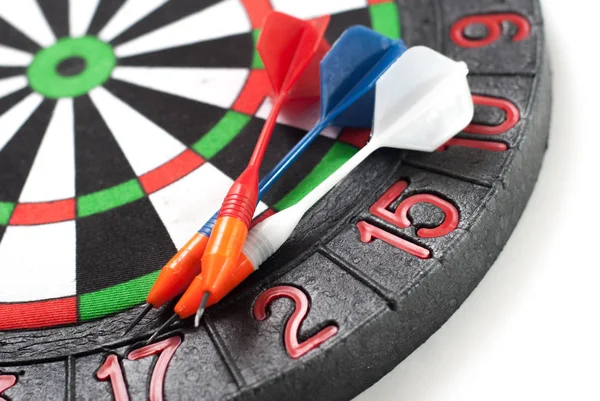 Darts and dart for throwing — Stock Photo, Image