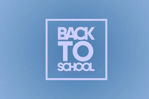 Back to school background or banner. design to the Day of knowledge. — Stock Photo, Image