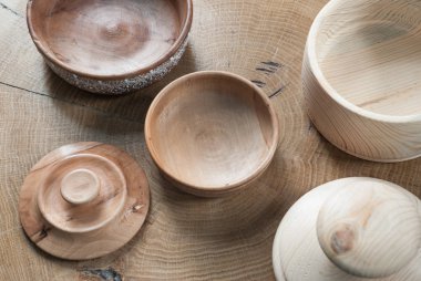 Ahşap ahşap çevre güvenli mutfak eşyaları