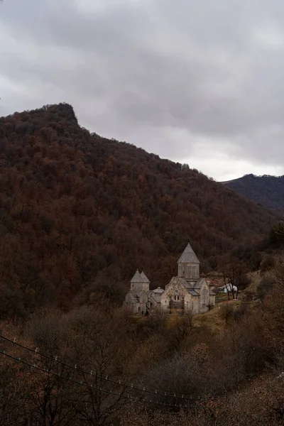 Armenia Otoño 2019 Complejo Del Monasterio Medieval Noravank Vista Tranquila — Foto de Stock