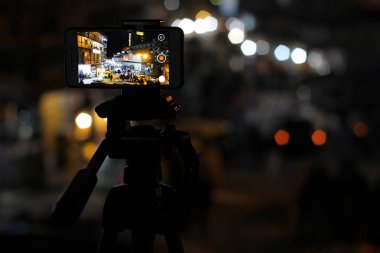 Mobil Timelapes. Gpo chowk mobil kayıt video