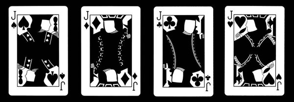 4 Jack in a row - Playing Cards