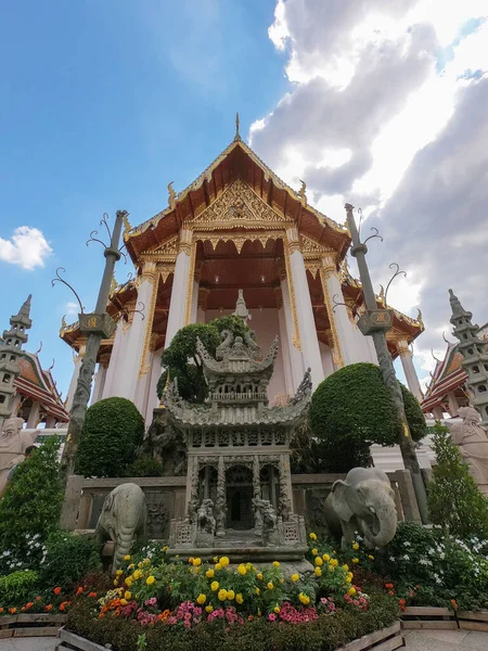 Wat Maha Sutthawat - Wat Suthat Thepwararam Βουδιστικός ναός — Φωτογραφία Αρχείου
