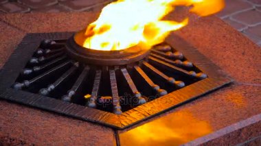 Eternal Flame. Sonsuz ateşi. Bellek sembolü.