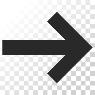 ok sağ vektör simgesi