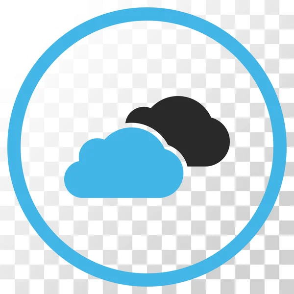 Clouds vetor ícone —  Vetores de Stock
