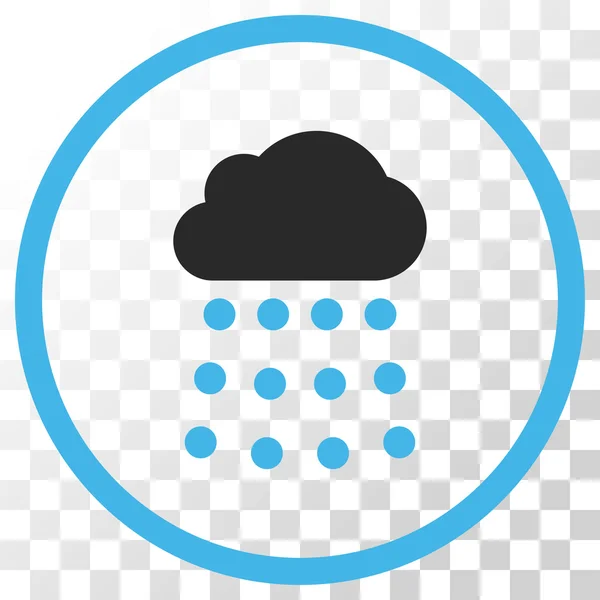 Regenwolken-Symbol — Stockvektor
