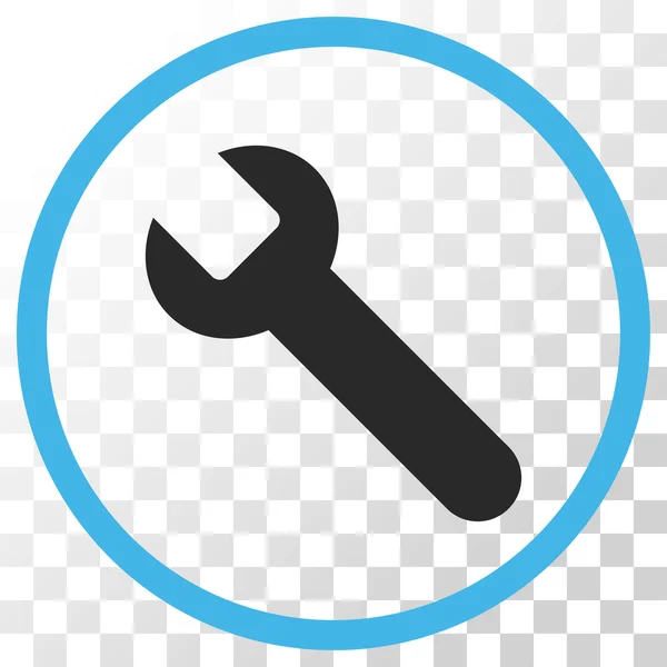 Wrench vector pictogram — Stockvector