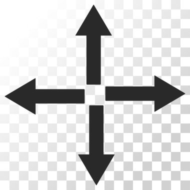 Oklar vektör simgesini genişletin