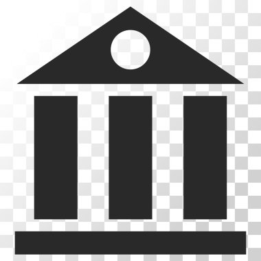 Banka oluşturma vektör simgesi