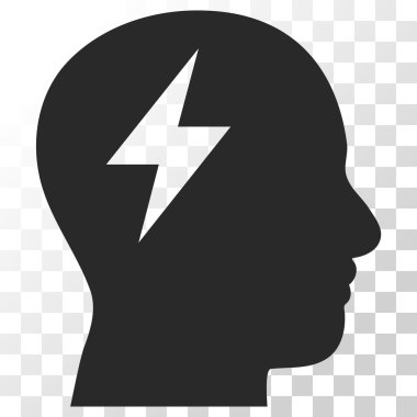 Beyin fırtınası vektör simgesi