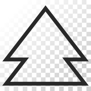 Yön yukarı vektör simgesi