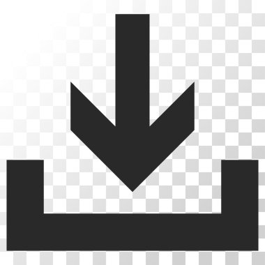 Yüklemeler vektör simgesi