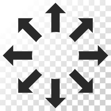 Oklar vektör simgesini genişletin