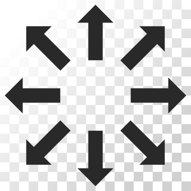 Oklar vektör simge patlayabilir