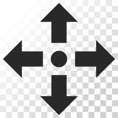 Oklar vektör simgesini genişletin