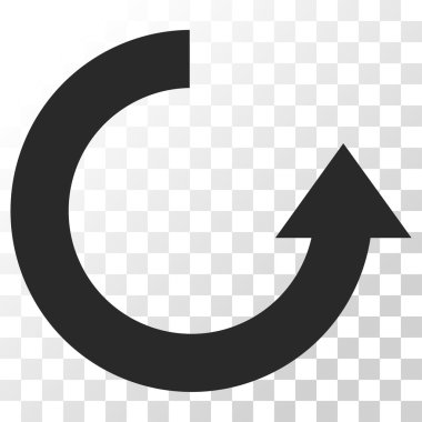 Vektör simge Döndür