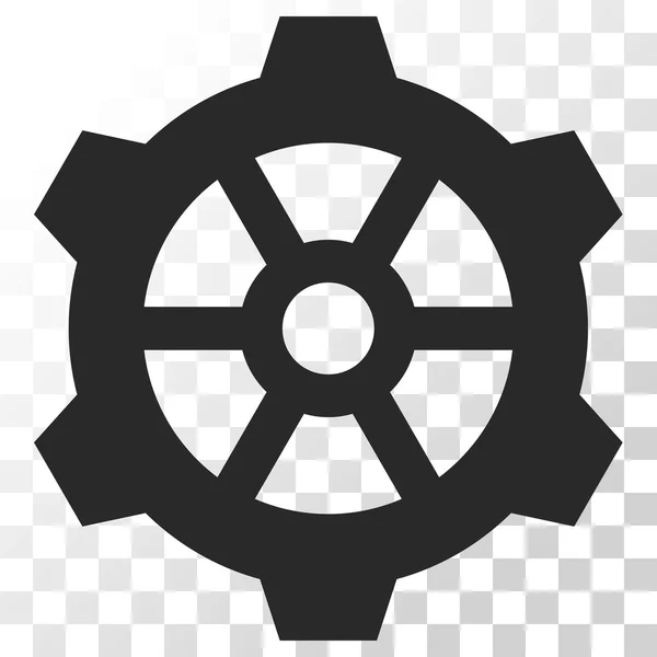 Gear Vector Icon — Stock Vector