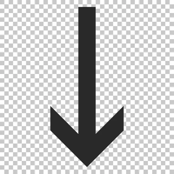 Arrow Down Vector Icon — Stock Vector