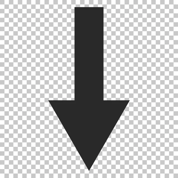 Flèche vers le bas icône vectorielle — Image vectorielle