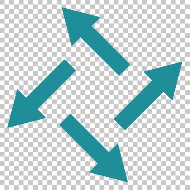 Santrifüj okları vektör simgesi