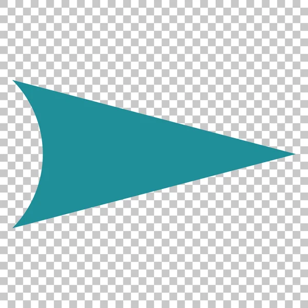 Icono del vector derecho de la punta de flecha — Vector de stock