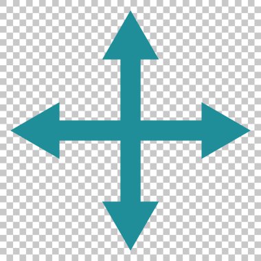 Oklar vektör simgesini genişletin