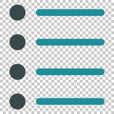 Öğeleri vektör simgesi