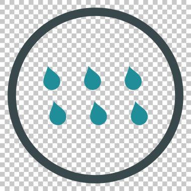 Damla vektör simgesi