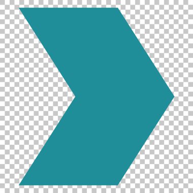 Yöne doğru vektör simgesi