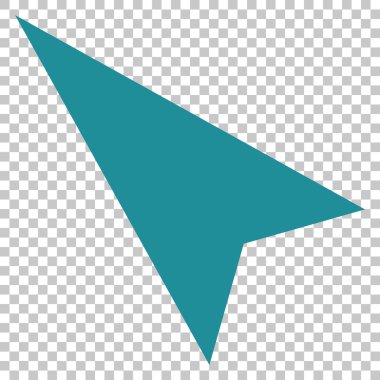 Ok ucu sol yukarı vektör simgesi