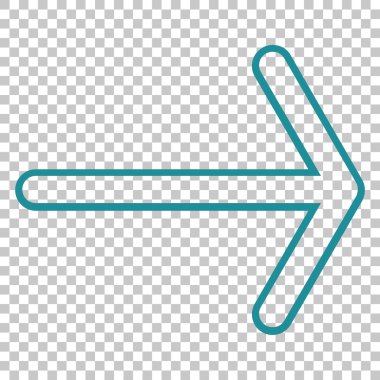 ok sağ vektör simgesi