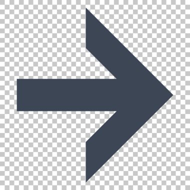 ok sağ vektör simgesi