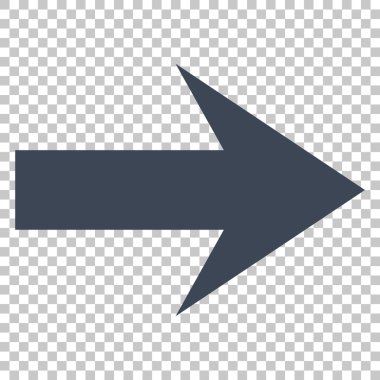 ok sağ vektör simgesi