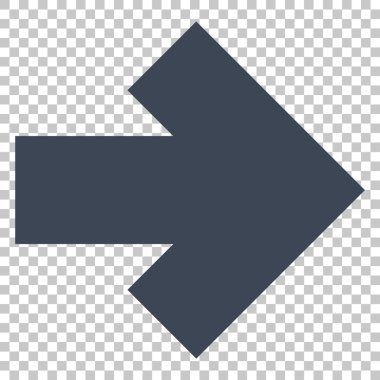 ok sağ vektör simgesi