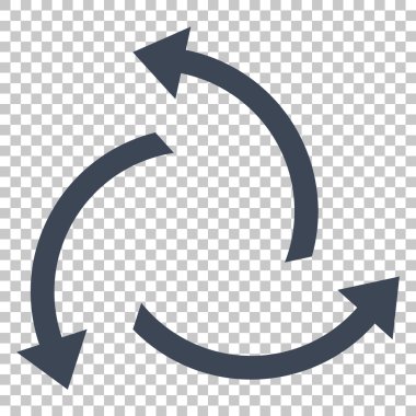 Santrifüj okları vektör simgesi