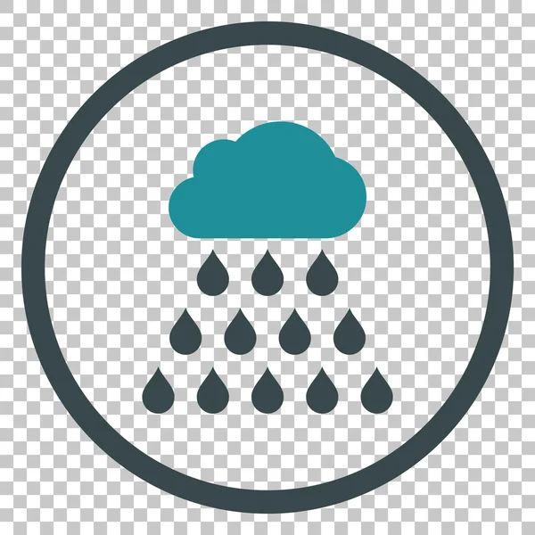 Regenwolken-Symbol — Stockvektor