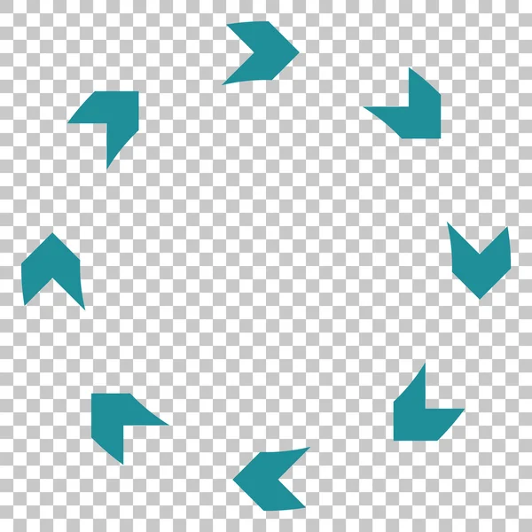 Icône vectorielle de circulation — Image vectorielle