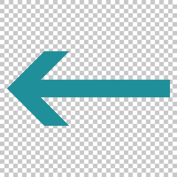 Flecha izquierda Vector icono — Archivo Imágenes Vectoriales
