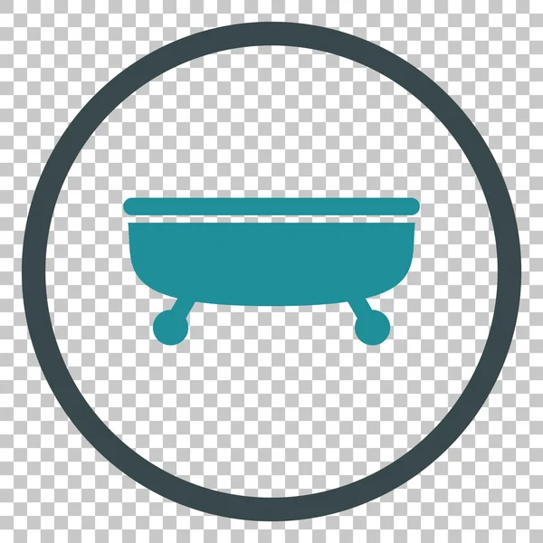 Bathtub Vector Icon — Stock Vector