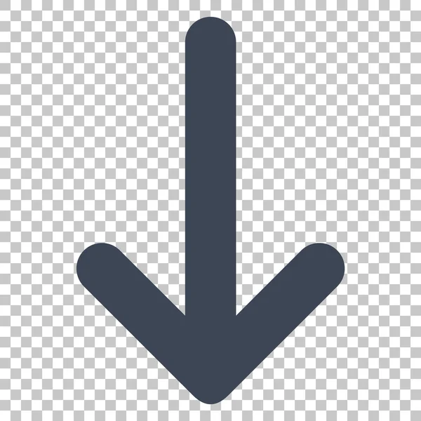 Nyíl lefelé vektor ikon — Stock Vector