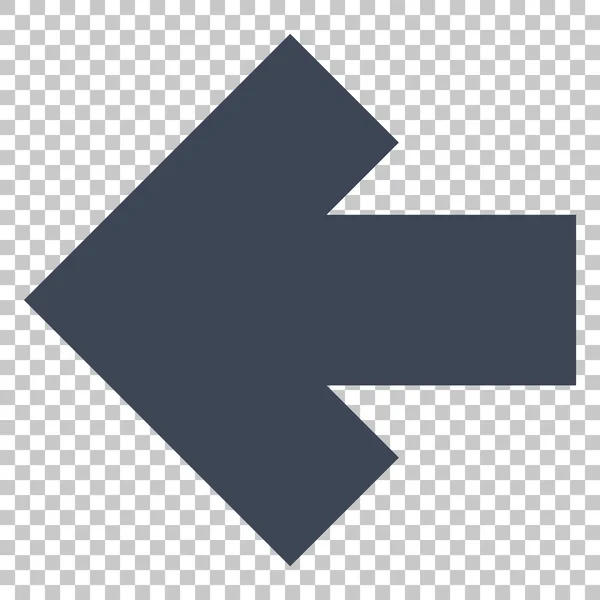 Flecha izquierda Vector icono — Archivo Imágenes Vectoriales