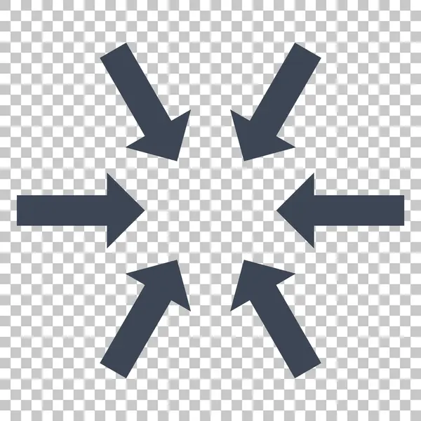 Icône vectorielle flèches compactes — Image vectorielle