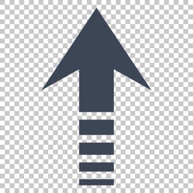 Yukarı vektör simgesi göndermek