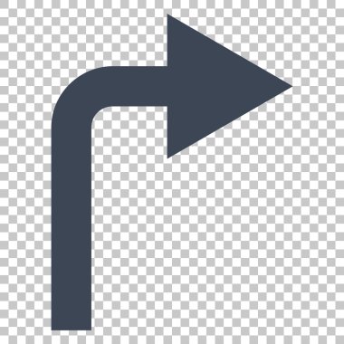 Doğru vektör simge açmak