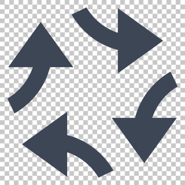 Oklar vektör simge girdap