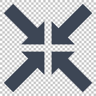 Basınç okları vektör simgesi