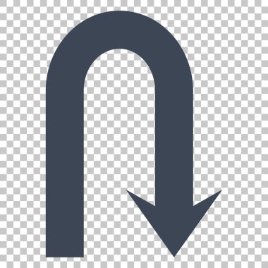 Geri vektör simge açmak