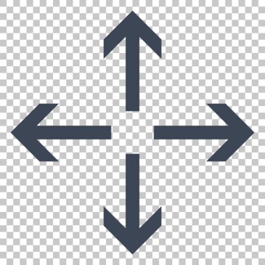 Oklar vektör simgesini genişletin