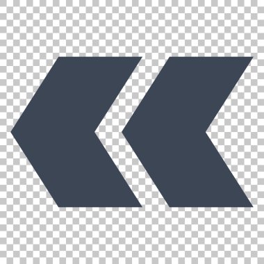 Shift Sol vektör simgesi